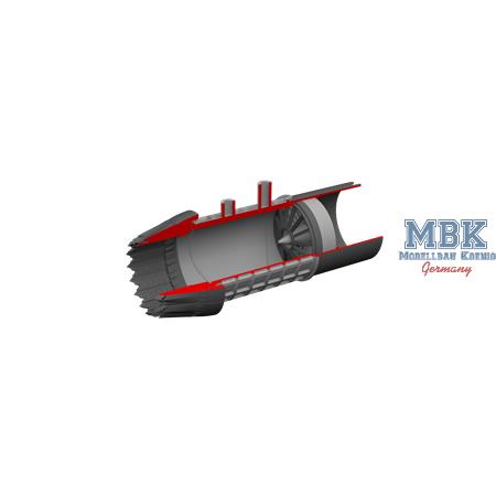 Lockheed-Martin F-35B exhaust nozzle PRINT 1/48