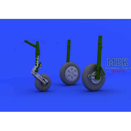 Mikoyan MiG-21PFM wheels  1/48