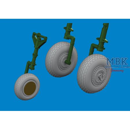 Martin B-26G Marauder wheels 1/48