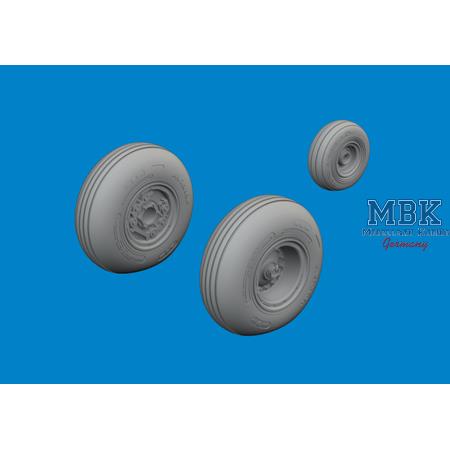 Sikorsky UH-60A wheels 1/48
