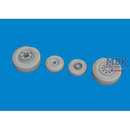 Lockheed-Martin F-35C wheels 1/48