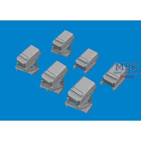 Sikorsky UH-60 flare dispensers 3D PRINT 1/48