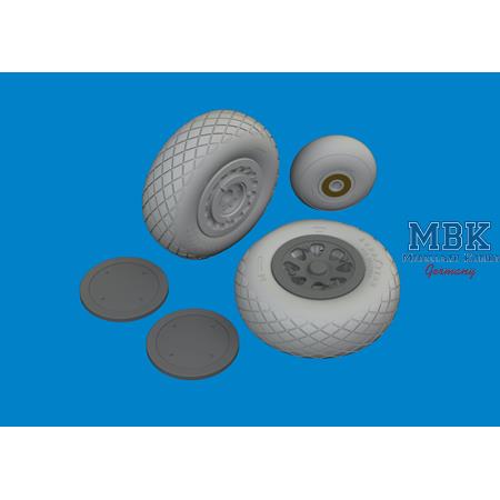 Douglas Boston III / US DB-7B wheels 1/48