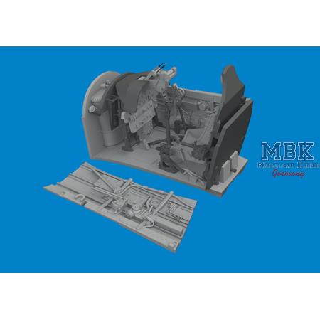 Curtiss P-40N Warhawk cockpit PRINT 1/48