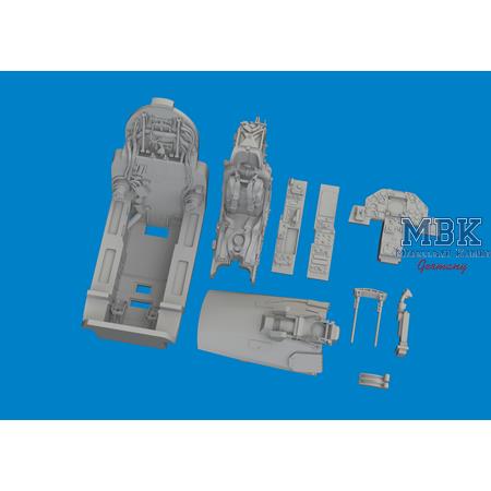 Sepecat Jaguar GR.1 cockpit (PRINT) 1/48