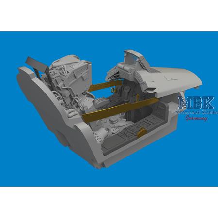 Sepecat Jaguar GR.1A cockpit (PRINT) 1/48