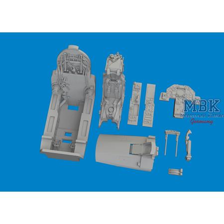 Sepecat Jaguar GR.1A cockpit (PRINT) 1/48