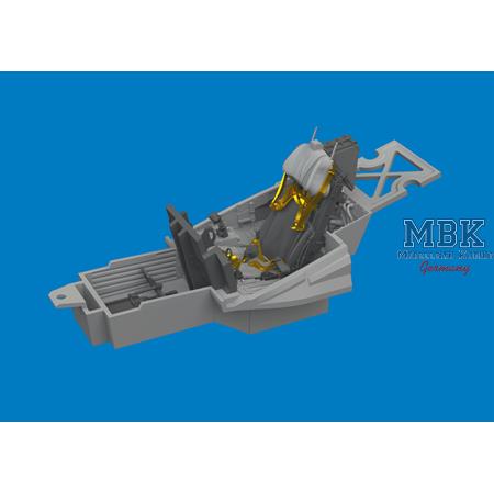 Lockheed-Martin F-35C cockpit (PRINT) 1/48
