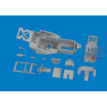 Lockheed-Martin F-35C cockpit (PRINT) 1/48