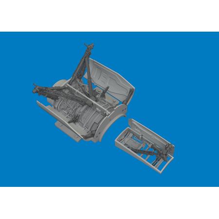 Lockheed-Martin F-16C wheel bays & legs (PRINT)