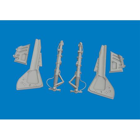 Focke-Wulf Fw-190A-3/A-4 undercarriage legs PRINT