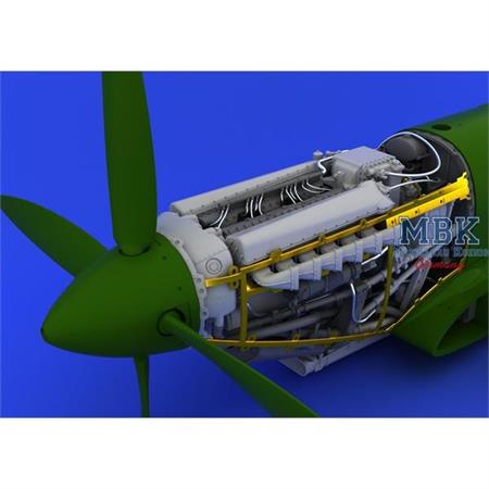 Spitfire MK. XVI engine