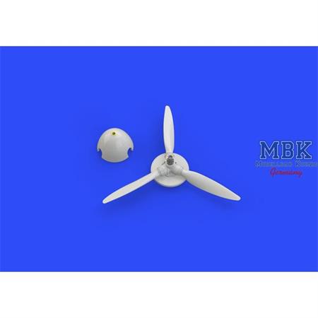 Bf 109F propeller LATE  1/48