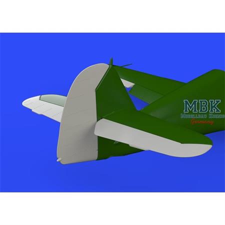 Bf 109F control surfaces 1/48