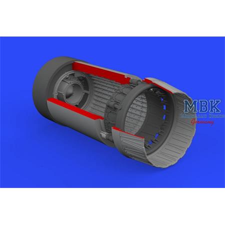 MiG-23ML exhaust nozzle 1/48