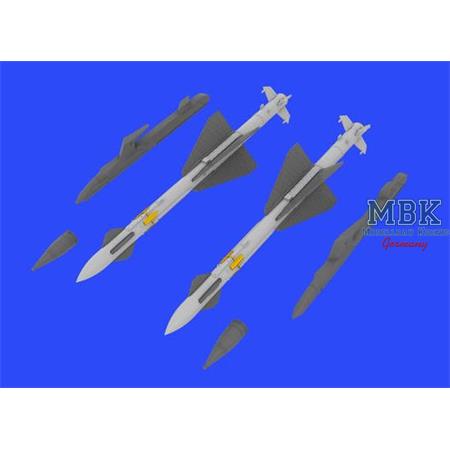 R-23R missiles for MiG-23 1/48