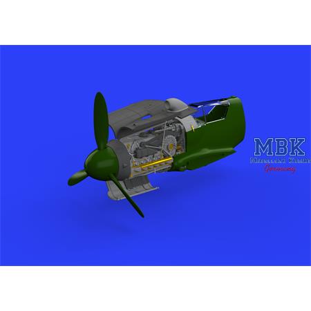 Messerschmitt Bf-109G-10 engine 1/48