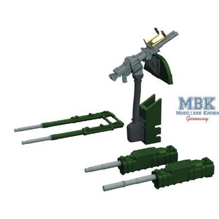 Messerschmitt Bf-110G-4 gun muzzles 1/48