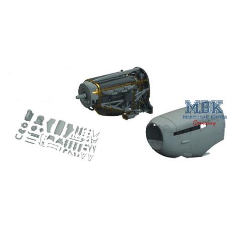 Spitfire Mk. V engine 1/48