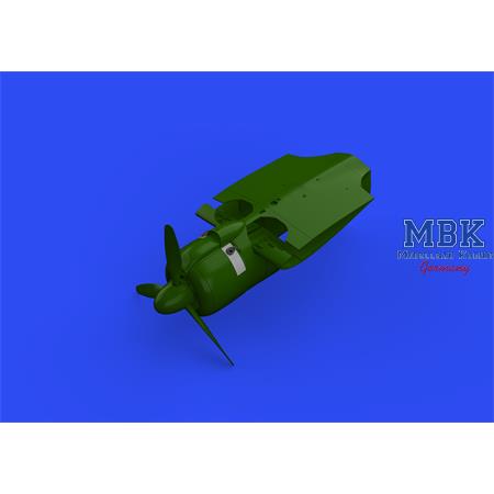 Mitsubishi A6M2 Zero exhausts 3D PRINTED 1/48
