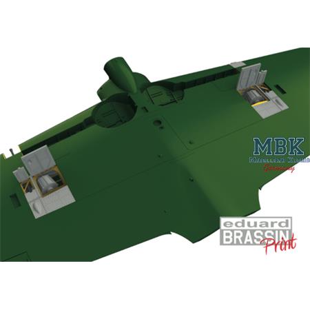 Mitsubishi A6M2 Zero gun bays 3D PRINTED 1/48