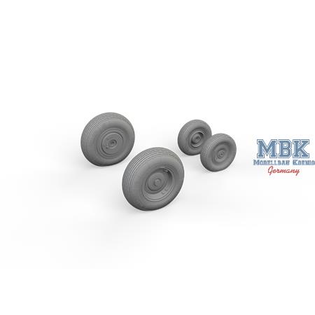 Mil Mi-17 wheels 1/48