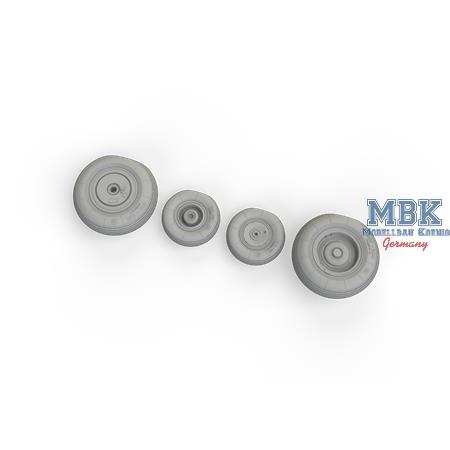 Mil Mi-17 wheels 1/48