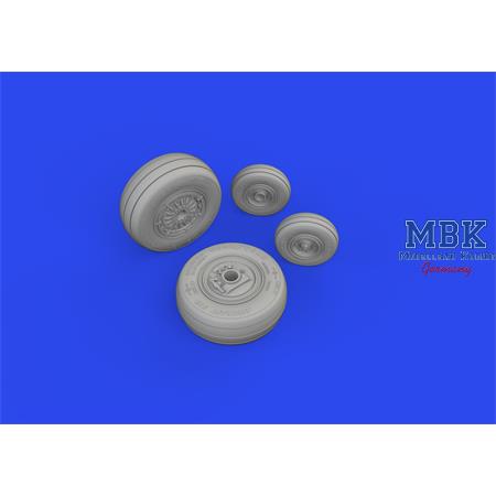 McDonnell F-4E Phantom wheels 1/48