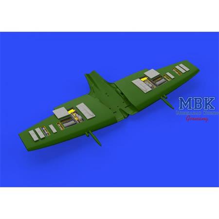 Spitfire Mk.VIII Gun bays  1/72