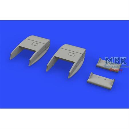 Spitfire Mk.VIII / IX / XVI radiator fairings 1/72