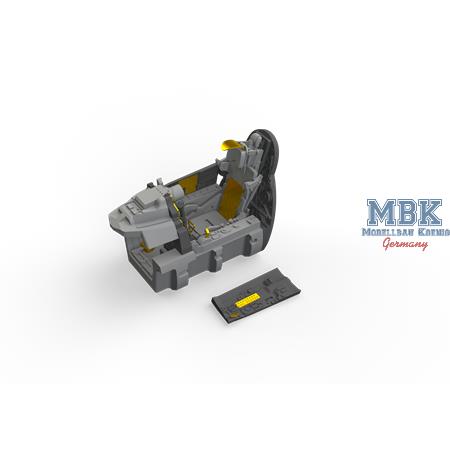 Mikoyan MiG-21PF cockpit 1/72
