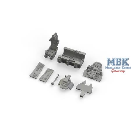 Mikoyan MiG-21PF cockpit 1/72
