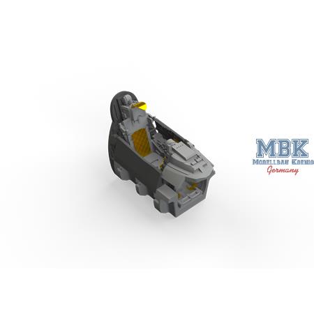 Mikoyan MiG-21PF cockpit 1/72