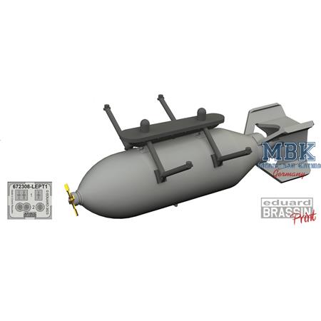 Bell P-39Q Airacobra 500lb bomb  PRINT 1/72