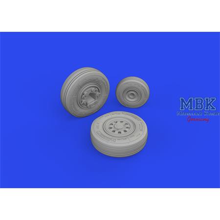 Lockheed-Martin F-35A Lightning II wheels 1/72