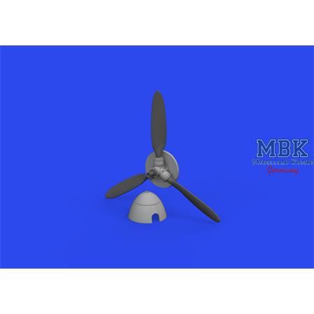 Messerschmitt Bf-109G propeller PRINT 1/72