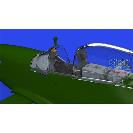 North-American P-51D-5 Mustang cockpit PRINT 1/72