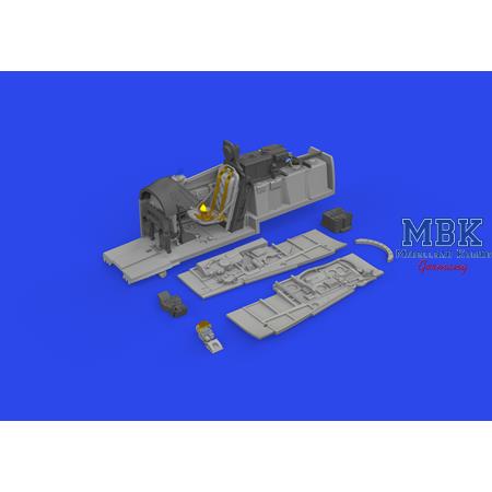 North-American P-51D-15+Mustang cockpit PRINT 1/72