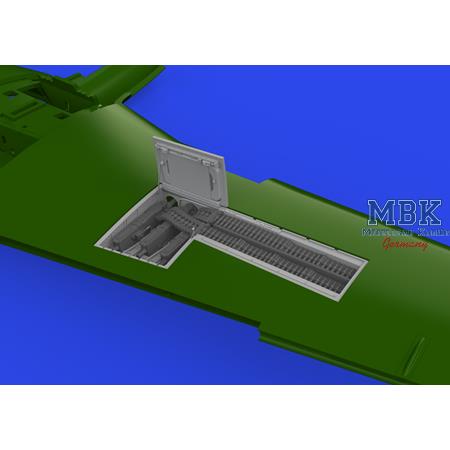 North-American P-51D Mustang gun bays PRINT 1/72