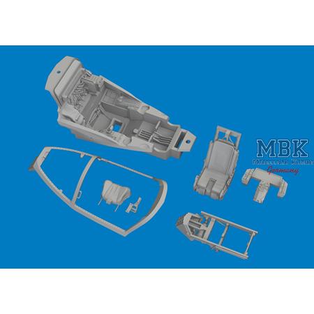 Lockheed-Martin F-35B cockpit PRINT 1/72