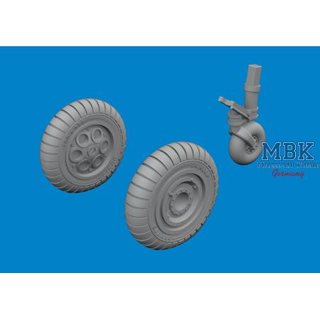 Focke-Wulf Fw-190A-3 / Fw-190A-8 wheels early 1/72