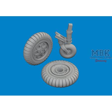 Focke-Wulf Fw-190A-3 / Fw-190A-8 wheels early 1/72