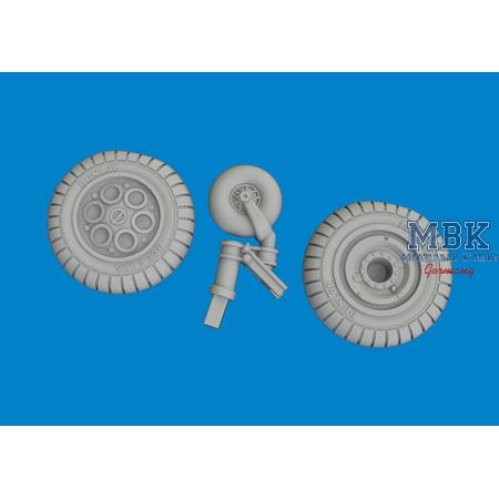 Focke-Wulf Fw-190A-3 / Fw-190A-8 wheels early 1/72