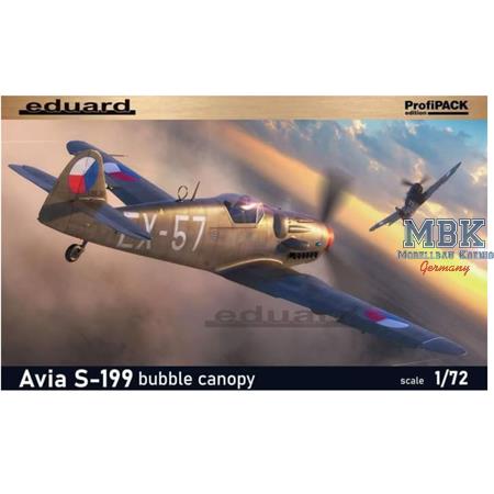 Avia S-199 Bubble Canopy ProfiPACK 1/72