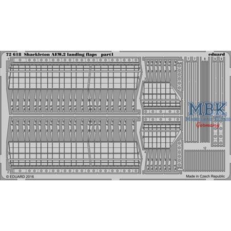 Shackleton AEW.2 landing flaps