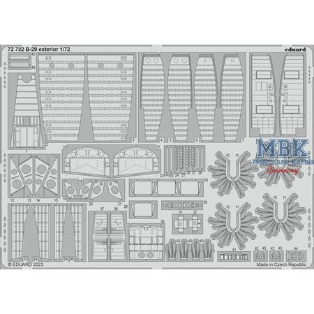 Boeing B-29 Superfortress exterior 1/72