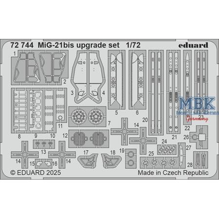 Mikoyan MiG-21bis upgrade set 1/72