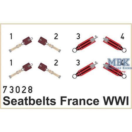 Seatbelts France WWI SUPER FABRIC