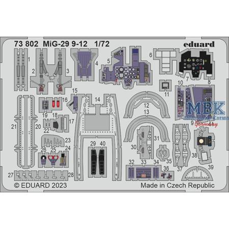 Mikoyan MiG-29 9-12 1/72