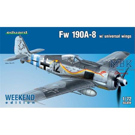 Focke-Wulf FW-190A-8 w/ univ. wings -Weekend Ed.-
